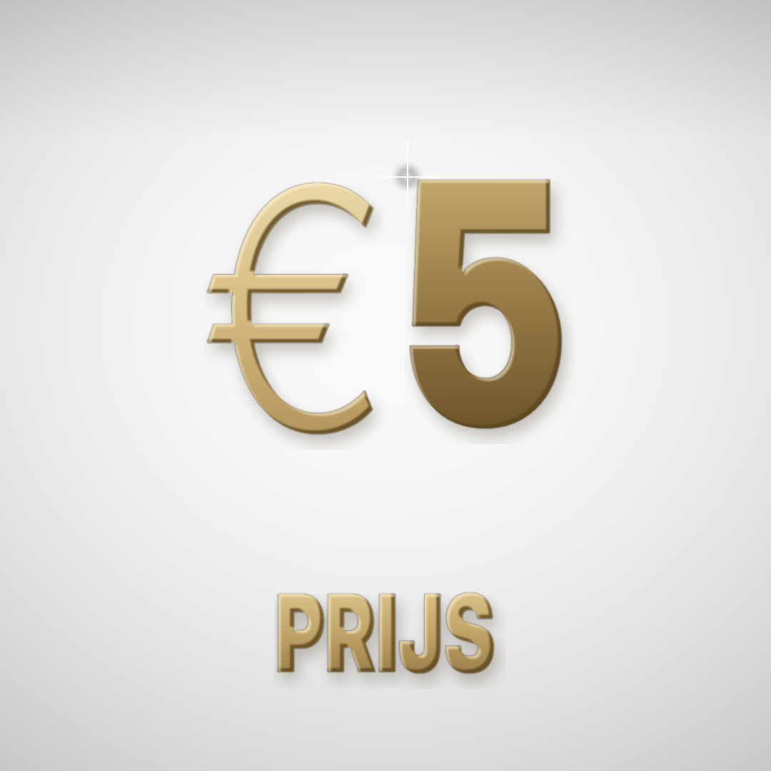 Geldprijs €5