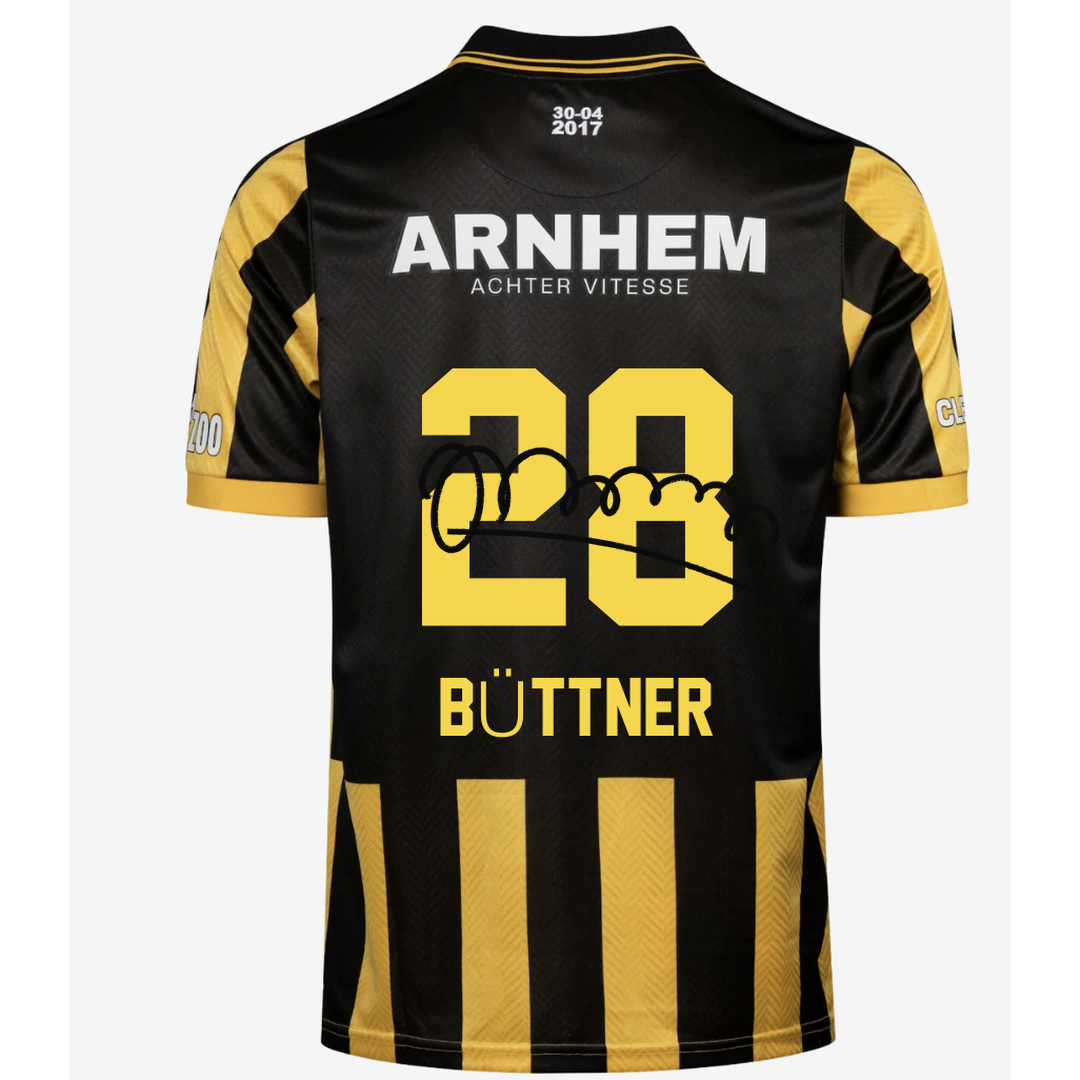 Gesigneerd thuisshirt Büttner